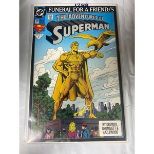 The Adventures of Superman 499 Funeral for‎ a Friend 5 DC Comics 1993 Modern Age